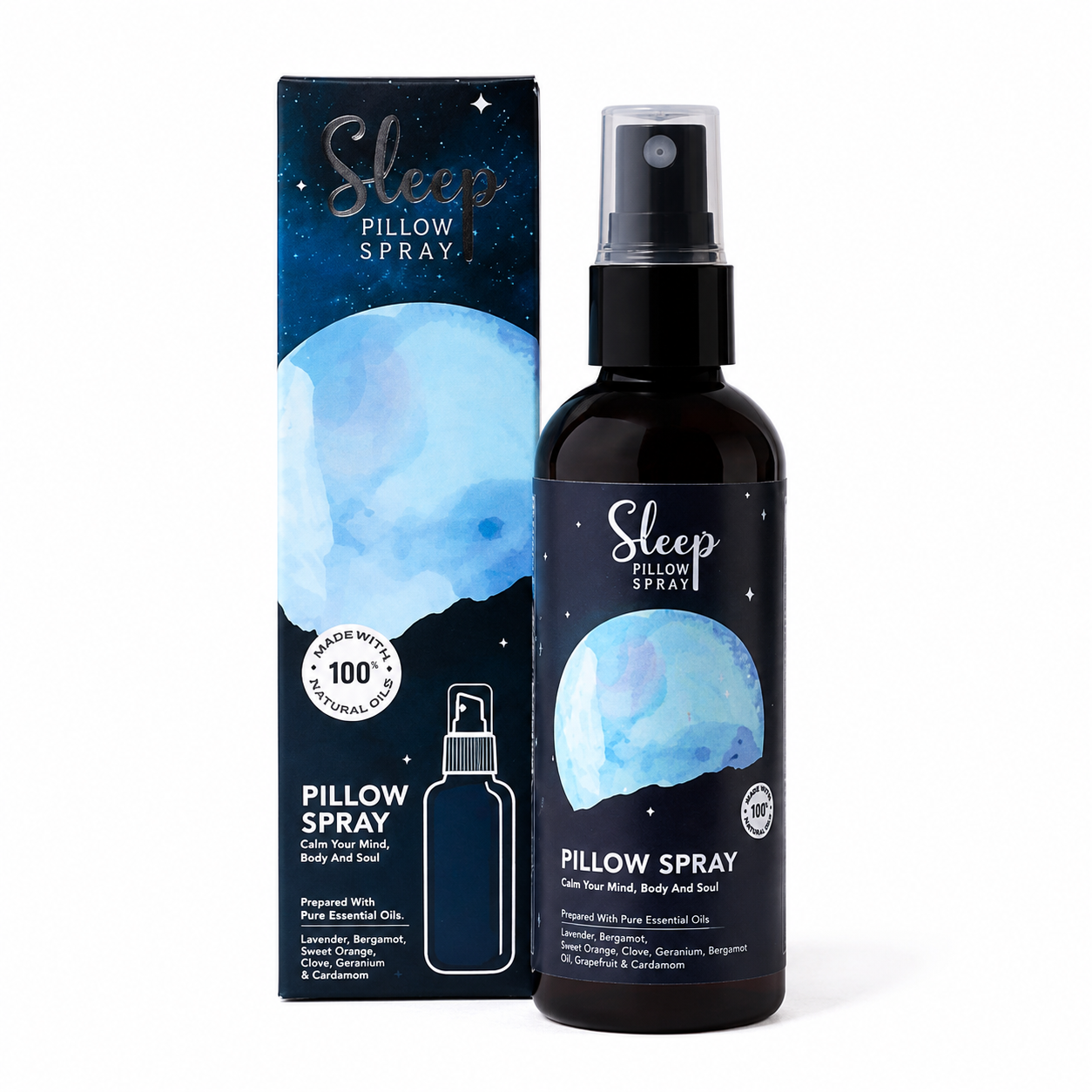 Spray per Cuscino Sleep – Song of India | Oli Essenziali Naturali