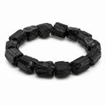 Bracciale in Tormalina Nera Grezza – Cristallo Naturale Unisex