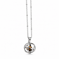 Collana con ciondolo Genesa Crystal con Occhio di Tigre – Geometria Sacra