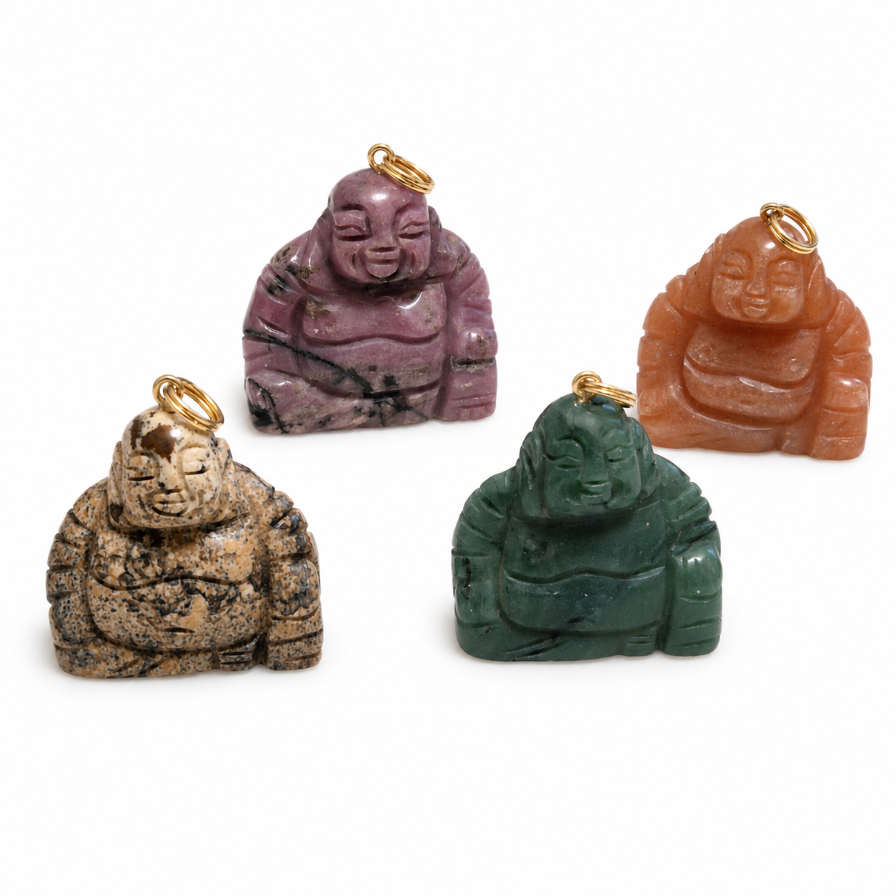 Ciondolo Buddha in Pietra Naturale