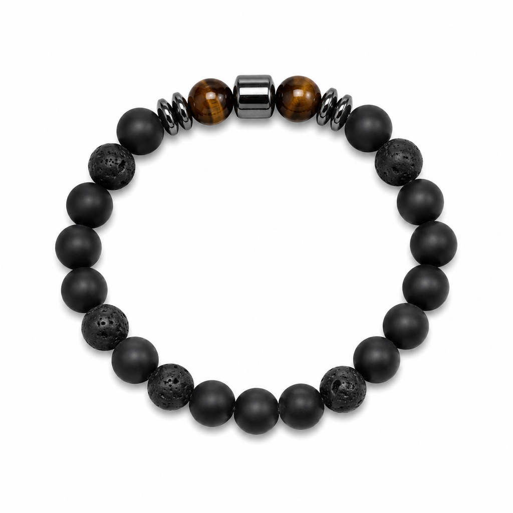 Bracciale Uomo in Pietre Naturali