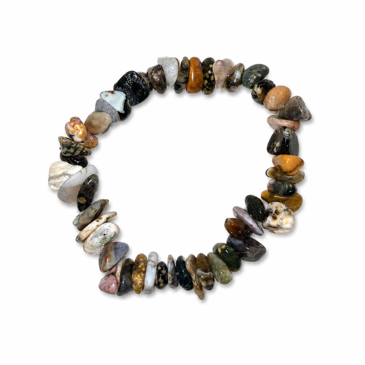 Bracciale Chips in Pietra Naturale Premium