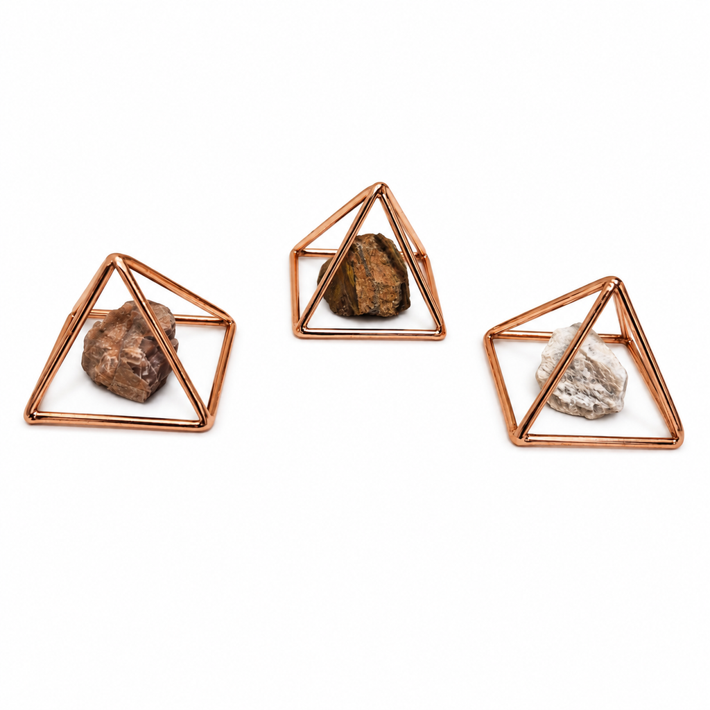 Piramide di Rame per Cristalli – Armonizzazione Energetica